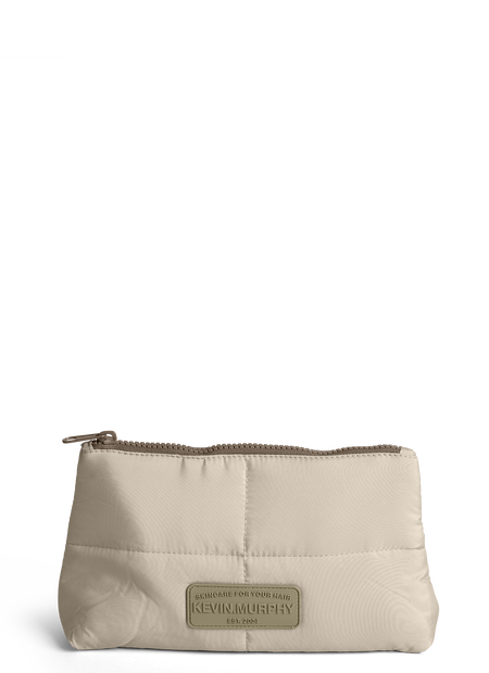 QUILTED MAKEUP POUCH