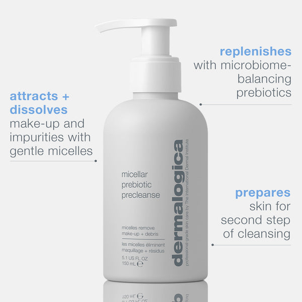 micellar prebiotic precleanse